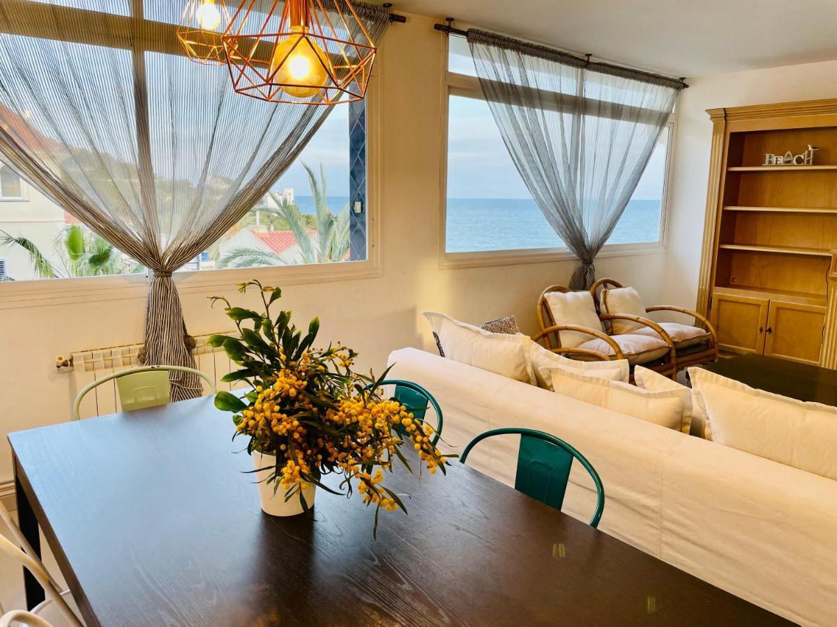 Ferienwohnung La Marina Seaview Penthouse Sitges Exterior foto
