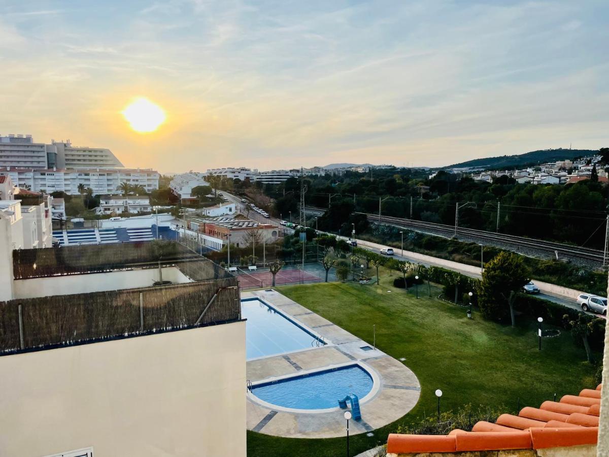 Ferienwohnung La Marina Seaview Penthouse Sitges Exterior foto