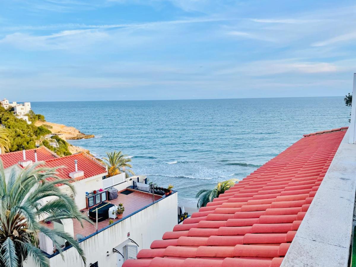 Ferienwohnung La Marina Seaview Penthouse Sitges Exterior foto