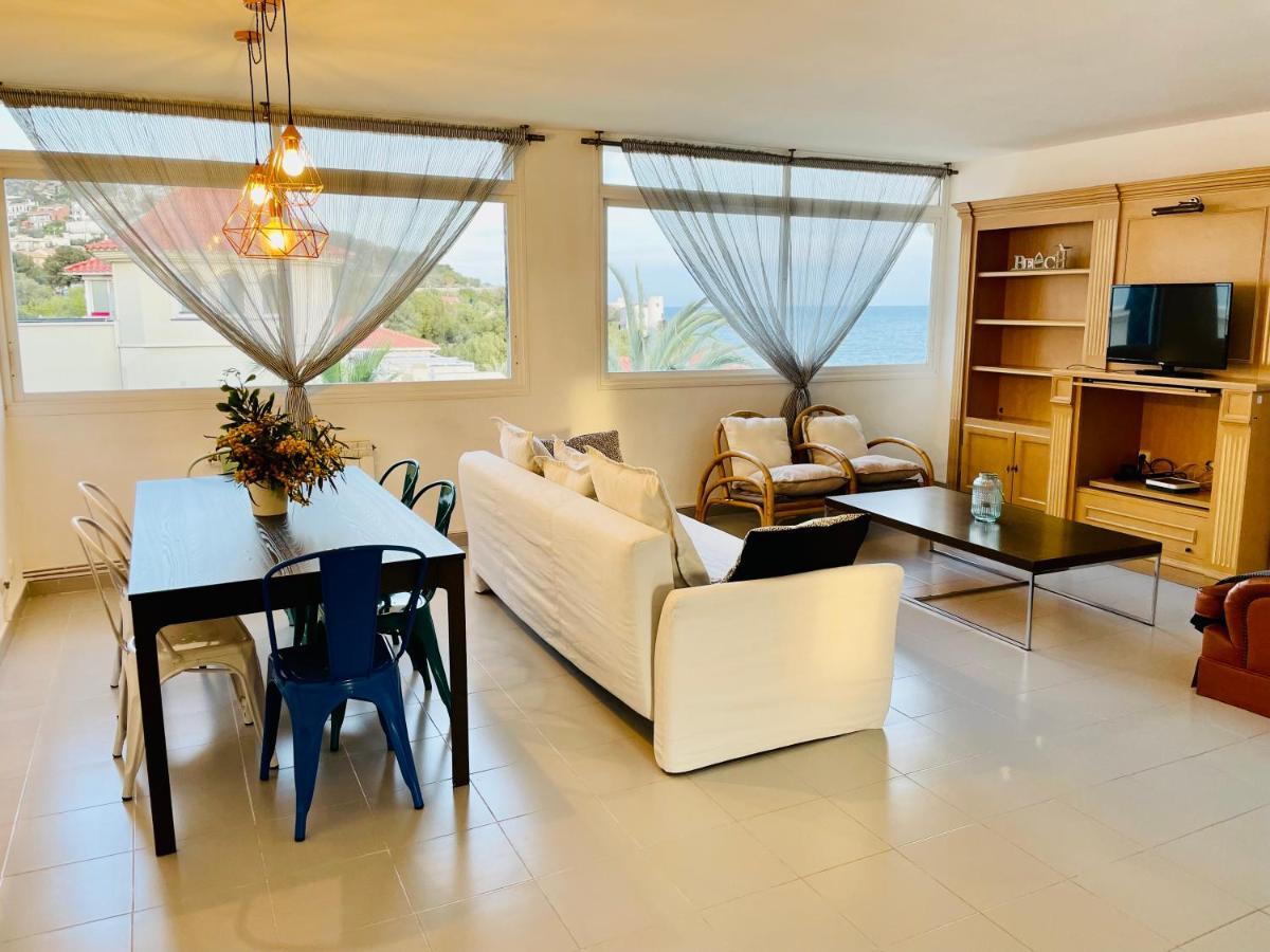 Ferienwohnung La Marina Seaview Penthouse Sitges Exterior foto