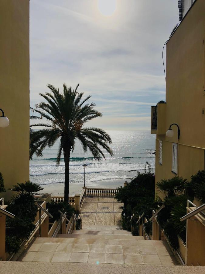Ferienwohnung La Marina Seaview Penthouse Sitges Exterior foto
