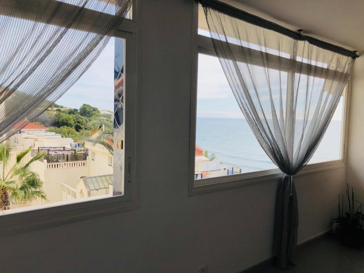 Ferienwohnung La Marina Seaview Penthouse Sitges Exterior foto